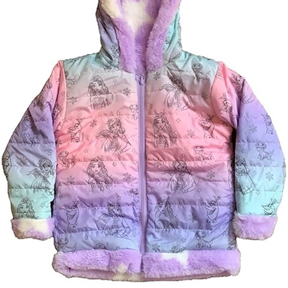 Disney Frozen Toddler Girl Reversible 